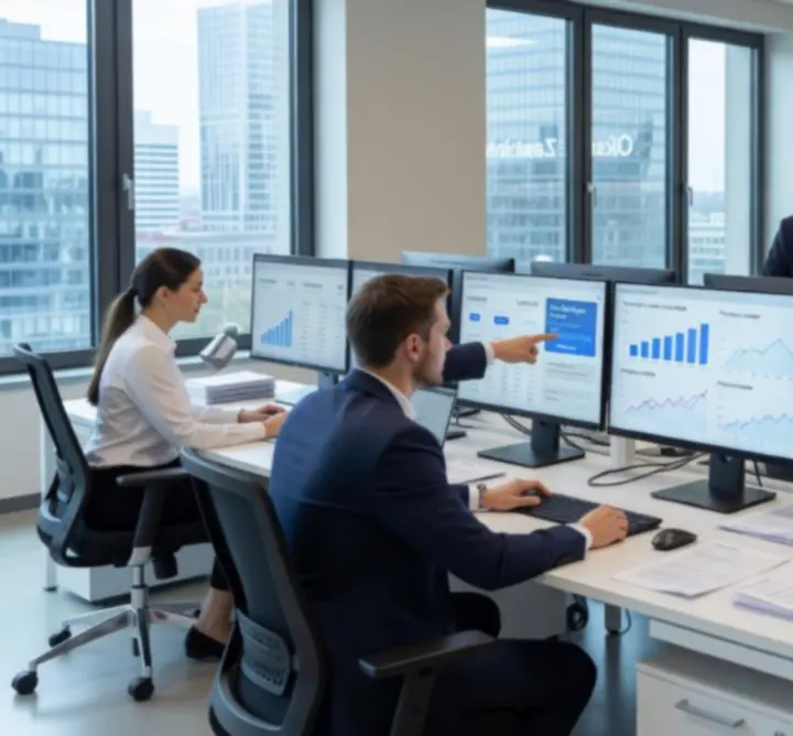 Nowoczesne biuro OKSANA ZACHARUK OIK prezentujące profesjonalne zaplecze do obsługi płatności